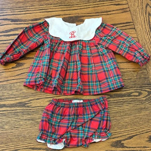 Cecil and Lou “B” monogrammed set - Picture 1 of 3